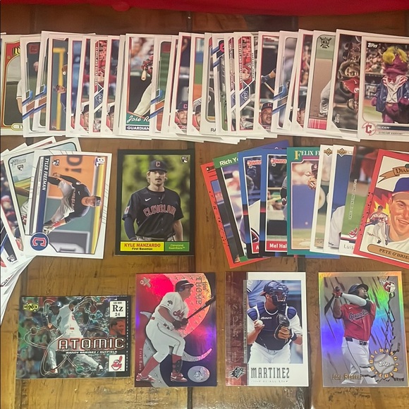 Cleveland Guardians Baseball Trading Cards Collection - Picture 1 of 3